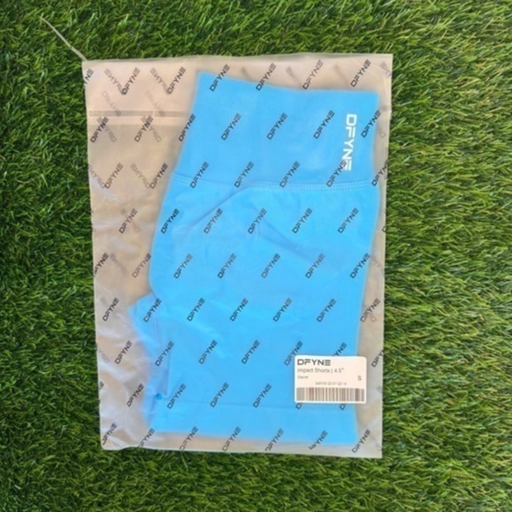 Dfyne impact shorts 4.5" glacier blue small - Picture 4 of 5